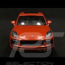 Porsche Macan S Turismo III 2021 Papaye Métallique 1/43 Minichamps WAP0206150NMAC