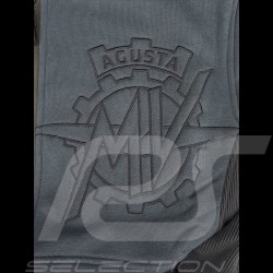 Gilet MV Agusta à capuche Pull Coton zippé Bleu Marine MV-FE015 - homme