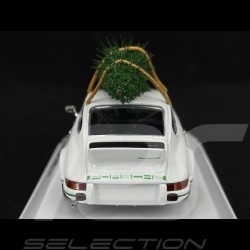 Porsche 911 Carrera RS 2.7 1973 White with Christmas Tree 1/43 Spark WAP0201170PRS2