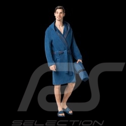 Peignoir Porsche Design avec Capuche Bleu Lac 4056487030