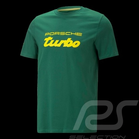 T-shirt Porsche Turbo by Puma Vert 538236-08 - homme
