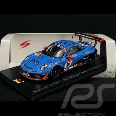 Porsche 911 GT3 Cup Type 991 n° 80 Sieger 24h Nürburgring 2021 1/43 Spark SG769