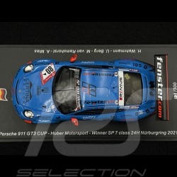 Porsche 911 GT3 Cup Type 991 n° 80 Vainqueur 24h Nürburgring 2021 1/43 Spark SG769