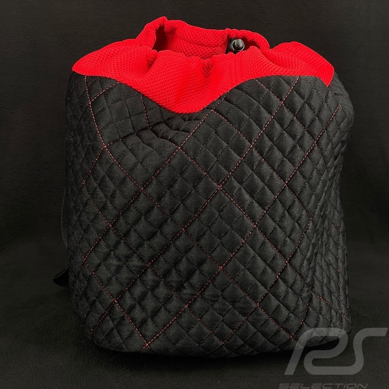 RS Motorsport Helmet bag Quilted fabric Black / Rot