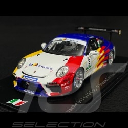Porsche 911 GT3 Cup Type 991 n° 8 Vainqueur Porsche Carrera Cup Italie 2021 1/43 Spark SI017