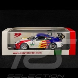 Porsche 911 GT3 Cup Type 991 n° 8 Sieger Porsche Carrera Cup Italy 2021 1/43 Spark SI017