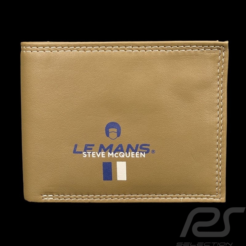 Brieftasche Steve McQueen Le Mans Compact Leder Khakigrün Andy 26772-3076