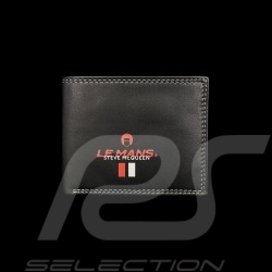 Wallet Steve McQueen Le Mans Compact Black Leather Andy 26772-1504