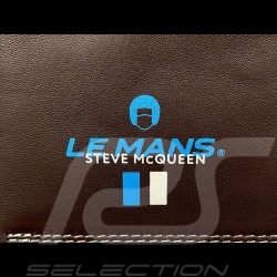 Brieftasche Steve McQueen Le Mans Compact Leder Dunkelbraun Andy 26772-0199