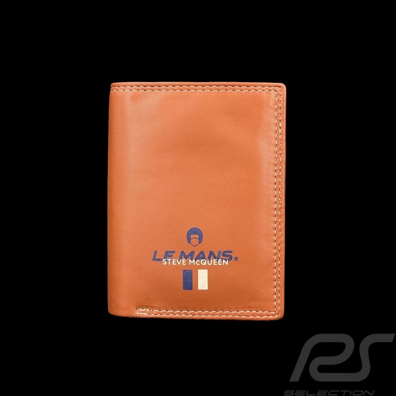 Brieftasche Steve McQueen Le Mans Compact Leder Braun Tyler 26774-2875