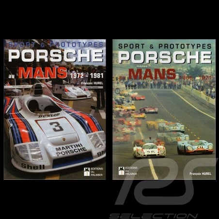 Duo Livres Sport & Prototypes Porsche au Mans 1966-1971 et 1972-1981