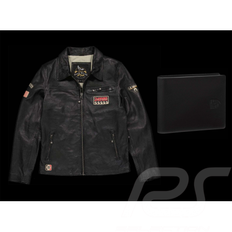 Duo Chaqueta de Cuero Steve...