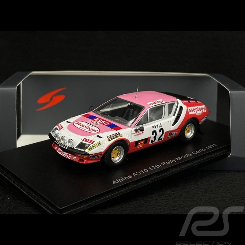 Alpine A310 n° 32 Rallye Monte Carlo 1976 1/43 Spark S5468 Alpine A310 n° 32 Rallye Monte Carlo 1976 1/43 Spark S5468