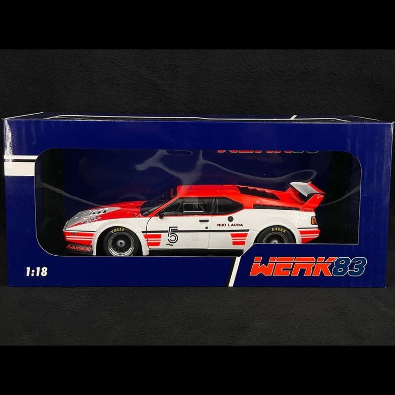 Niki Lauda BMW M1 Procar n° 5 Winner Procar Series 1979 1/18 Werk83 W1803007