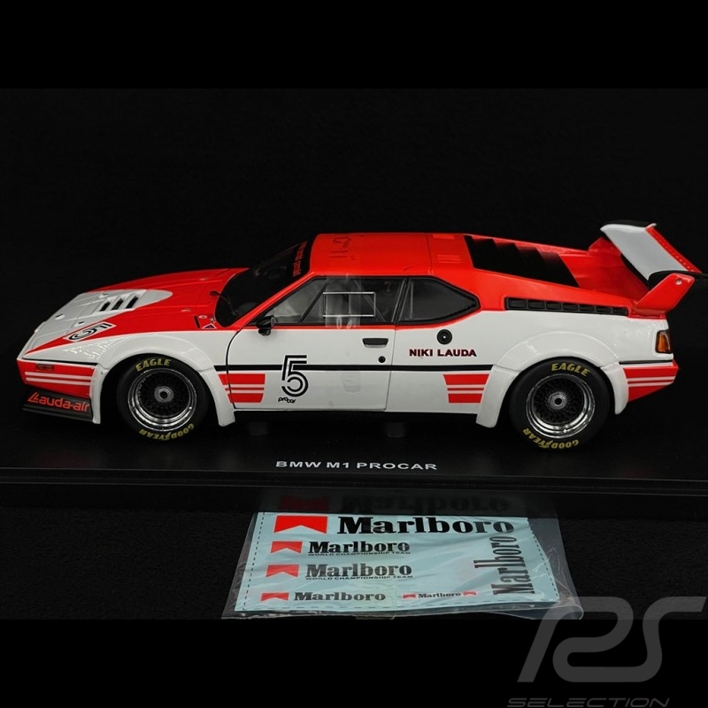 Niki Lauda BMW M1 Procar n° 5 Vainqueur Procar Series 1979 1/18 Werk83 W1803007