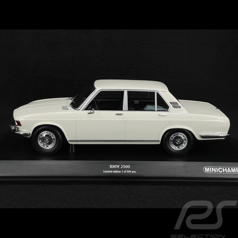 BMW 2500 1968 Weiß 1/18 Minichamps 155029202