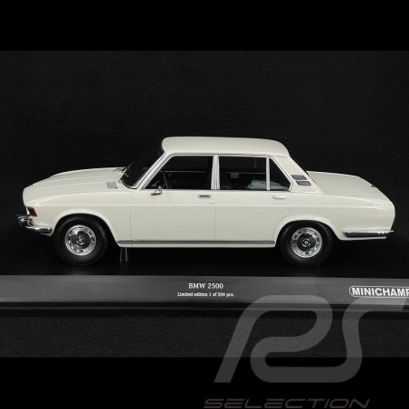 BMW 2500 1968 Weiß 1/18 Minichamps 155029202