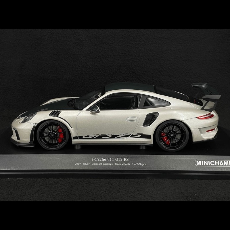 Porsche Gt Rs Type Weissach Package Gt Silver Minichamps