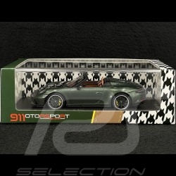 Porsche 911 Speedster Type 991 2020 Vert Chêne Métallique 1/43 Spark SP387