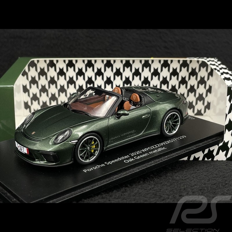 Porsche 911 Speedster Type 991 2020 Vert Chêne Métallique 1/43 Spark SP387