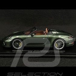 Porsche 911 Speedster Type 991 2020 Vert Chêne Métallique 1/43 Spark SP387