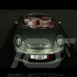Porsche 911 Speedster Type 991 2020 Vert Chêne Métallique 1/43 Spark SP387