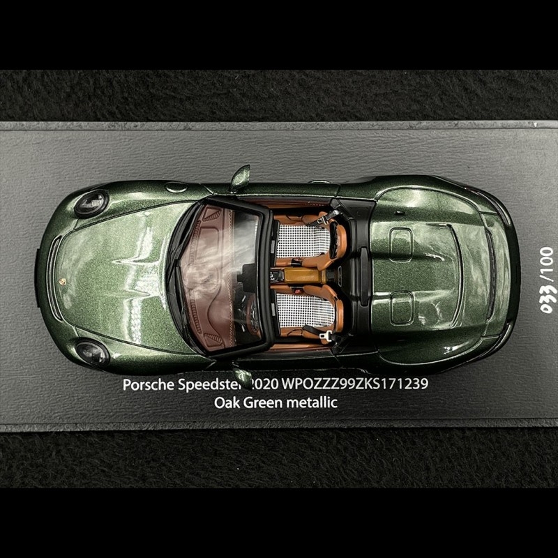 Porsche 911 Speedster Type 991 2020 Oakgrün Metallic 1/43 Spark SP387