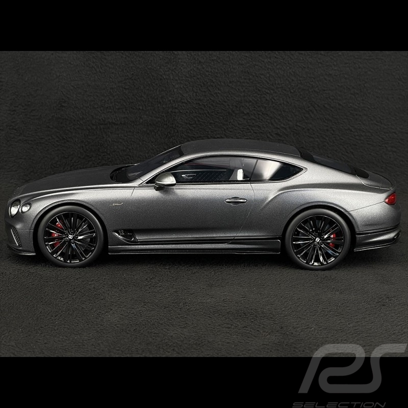 Bentley Continental GT Speed 2022 Gris Eminence 1/18 Top Speed TS0386