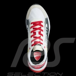 Chaussures Ducati Bardomiano Sneakers Mesh / Simili cuir Blanc - Homme