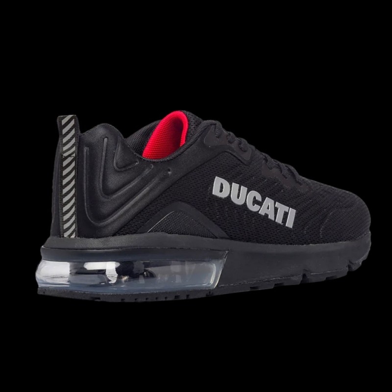 Ducati Schuhe Istanbul Sneakers Mesh Schwarz DS440-02 Herren