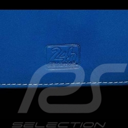 Brieftasche 24h Le Mans Compact Leder Royalblau Bignan 26775-0012