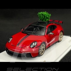 Porsche 911 GT3 Type 992 2022 with Christmas Tree Carmine Red 1/43 