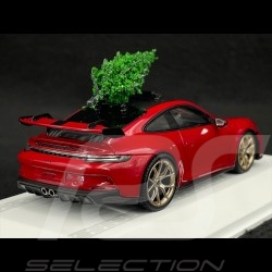 Porsche 911 GT3 Type 992 2022 with Christmas Tree Carmine Red 1/43 Spark WAXL2000010