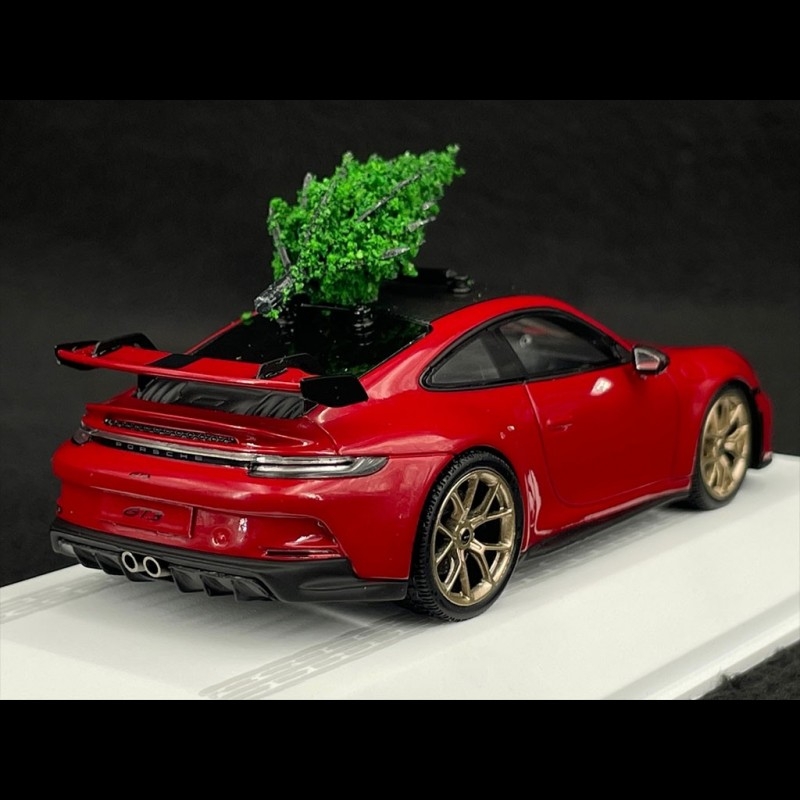 Minichamps 1:43 Porsche 911  992  Carrera 4S Année De Construction 2019 Carmin Rouge 410069321