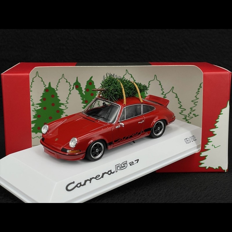 Porsche 911 Carrera RS 2.7 1973 Bahia Red with Christmas Tree 1/43 Spark  WAP0201180PRS2