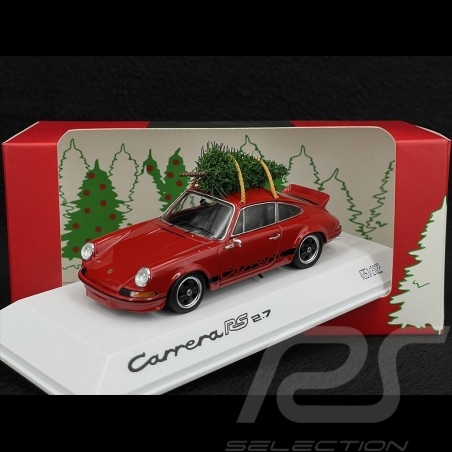 Porsche 911 Carrera RS 2.7 1973 Rot mit Weihnachtsbaum 1/43 Spark WAP0201180PRS2