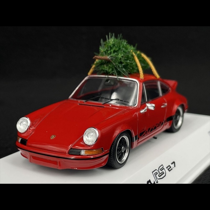 Porsche 911 Carrera RS 2.7 1973 Bahia Red with Christmas Tree 1/43 Spark  WAP0201180PRS2