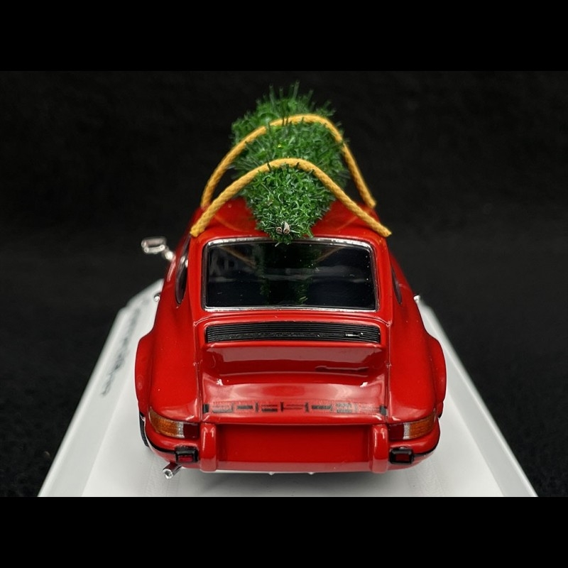 Porsche 911 Carrera RS 2.7 1973 Bahia Red with Christmas Tree 1/43 Spark  WAP0201180PRS2