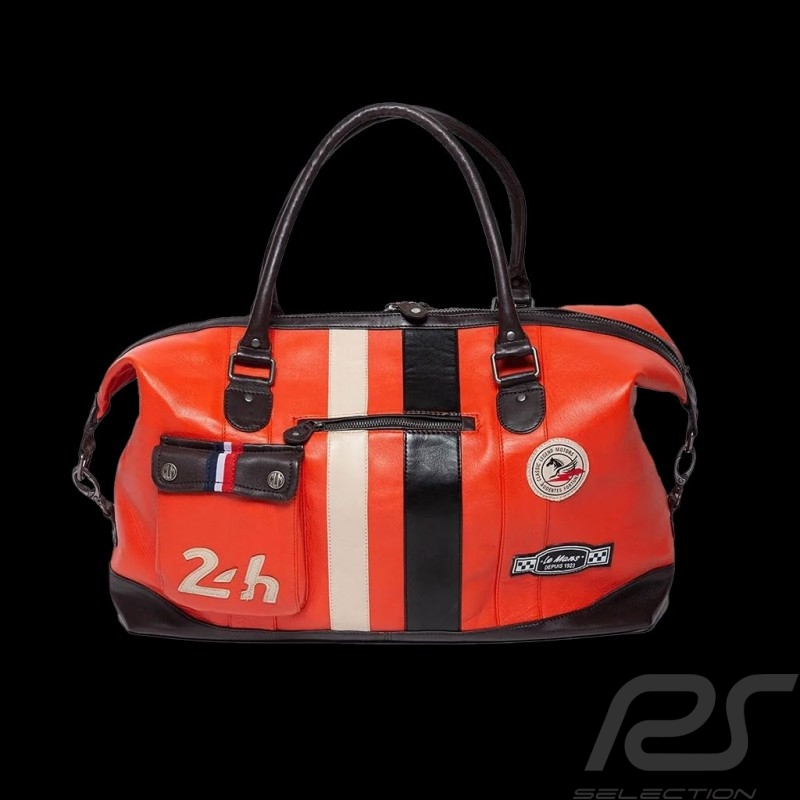 Big Leather Bag 24h Le Mans - Orange 26061