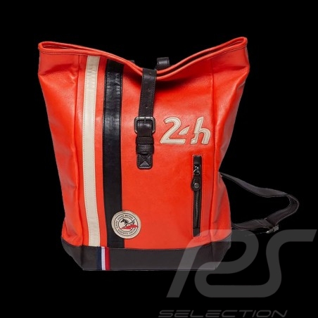 Mochila de cuero 24h Le...