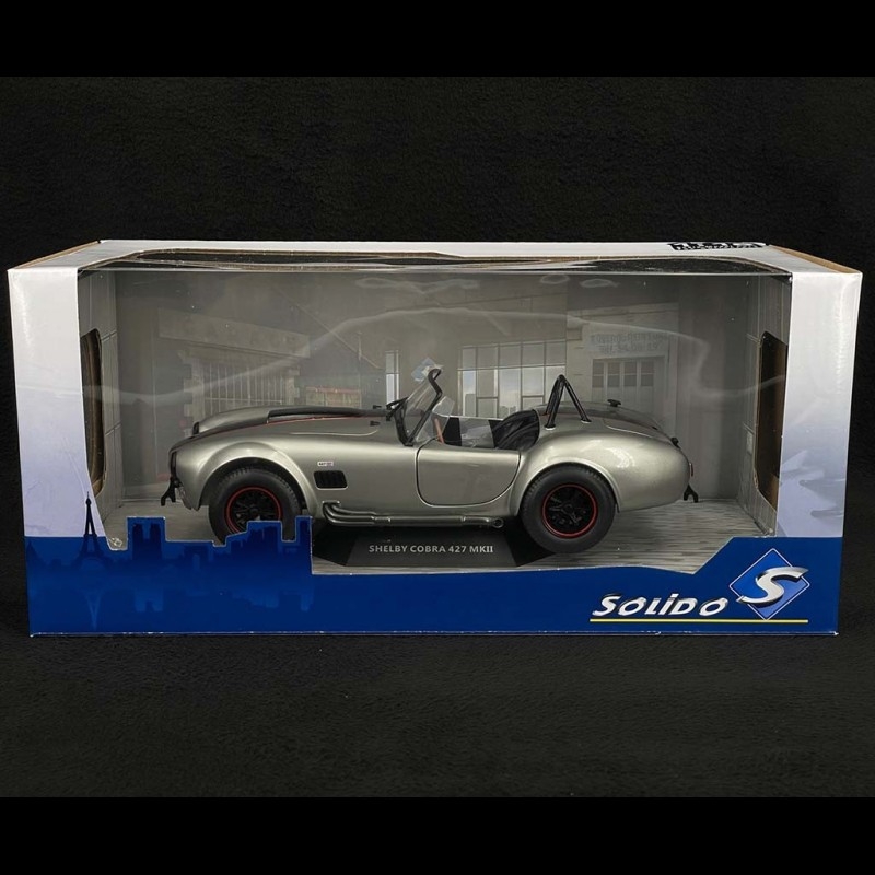 自動車 Solido SHELBY COBRA 427 MKII 1/18 1:18 Shelby Cobra 427 Mkii Solido Works M Racing Silver 1965 By