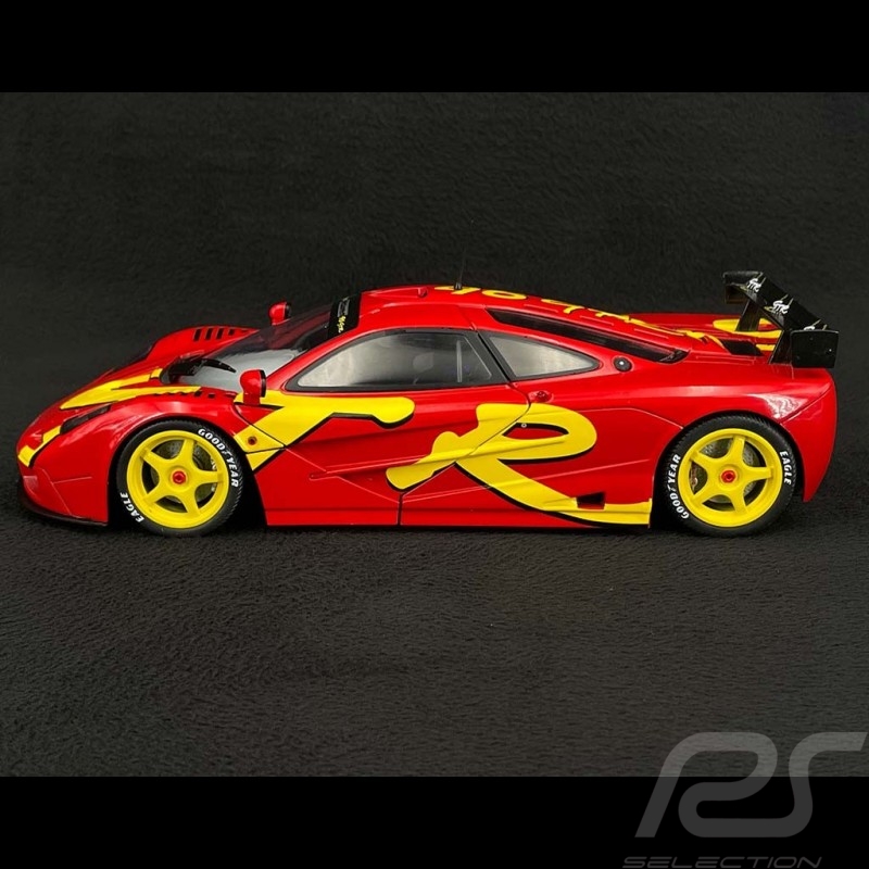 McLaren F1 GTR Short Tail 1996 Red / Yellow 1/18 Solido S1804102