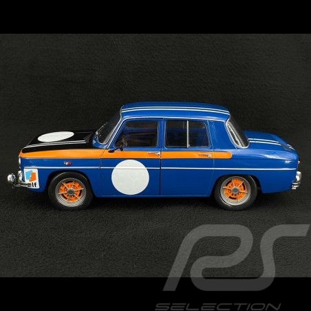 Renault 8 Gordini 1300 Coupé 1967 Bleu / Orange 1/18 Solido S1803607