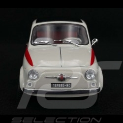 Fiat 500 Nuova Sport 1965 Beige / Rouge 1/18 Solido S1801401