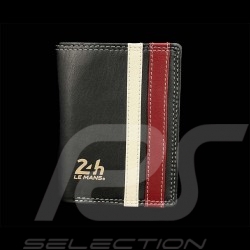 Brieftasche 24h Le Mans Leder Schwarz Walcker 26777-1504