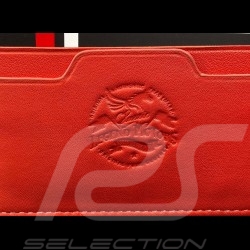 Brieftasche 24h Le Mans Compact Leder Leuchtendes Rot Bignan 26775-3037