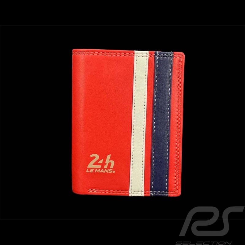 Brieftasche 24h Le Mans Leder Hellrot Walcker 26777-3182
