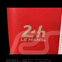 Portefeuille 24h Le Mans Cuir Rouge Vif Walcker 26777-3182