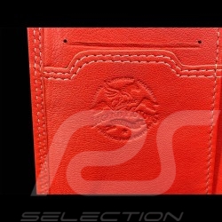 Wallet 24h Le Mans Bright Red Leather Walcker 26777-3182