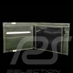 Wallet 24h Le Mans Compact Green Leather Bignan 26775-3037